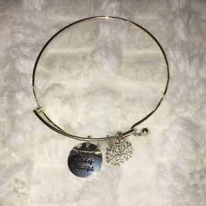 Snowflake Charm Bangle